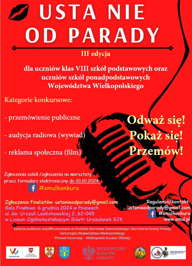 Konkurs „Usta nie od parady” - gala finałowa